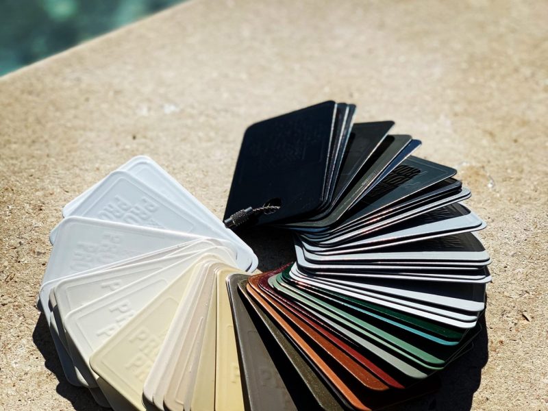 Visual chart of the many different prowler proof colour options